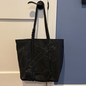Sea Bags black on black diaper bag/ tote
